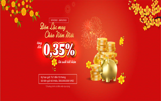 VietABank ưu đãi lãi suất gửi tiết kiệm