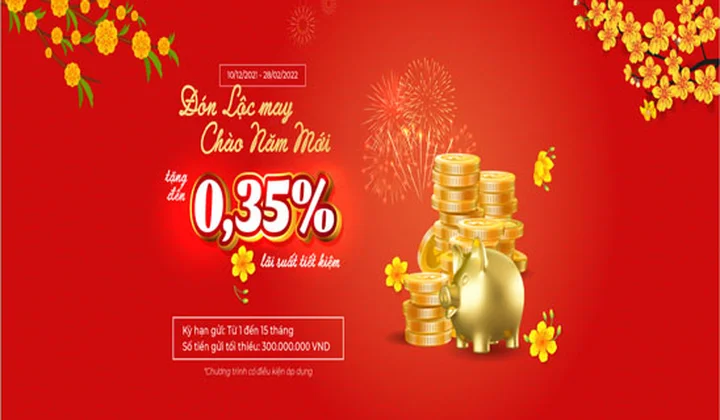 VietABank ưu đãi lãi suất gửi tiết kiệm