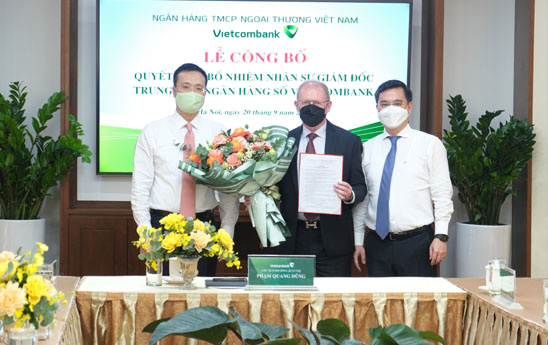 Vietcombank bổ nhiệm Giám đốc Trung tâm Ngân hàng số