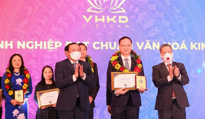 Vietcombank đạt chuẩn văn hóa kinh doanh Việt Nam năm 2021