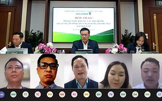 Vietcombank hội thảo về “Mối quan hệ hợp tác và cạnh tranh giữa các công ty Fintech và các ngân hàng thương mại tại Việt Nam”