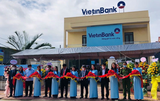 VietinBank KCN Phú Tài khai trương Phòng giao dịch Hoài Ân