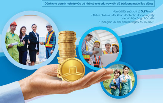 VietinBank cho doanh nghiệp vừa và nhỏ vay chi lương