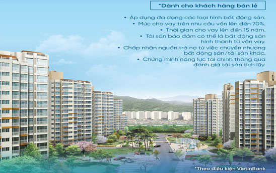VietinBank cho vay nhận chuyển nhượng bất động sản