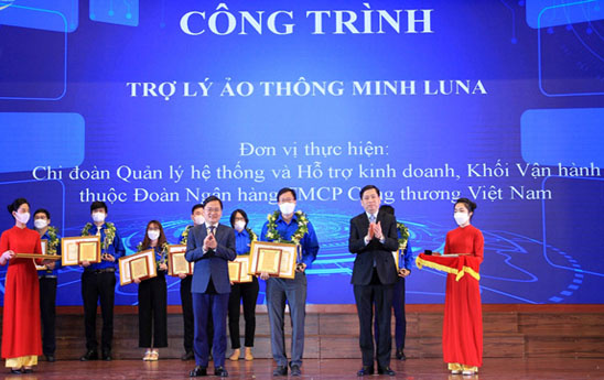 VietinBank được vinh danh Giải thưởng “Đổi mới, sáng tạo phát triển doanh nghiệp”