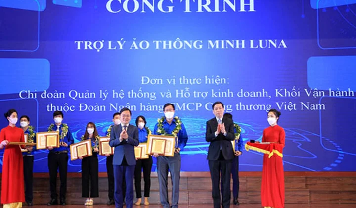 VietinBank được vinh danh Giải thưởng “Đổi mới, sáng tạo phát triển doanh nghiệp”