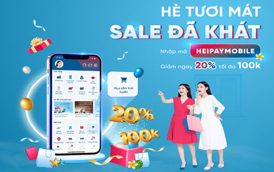 VietinBank giảm ngay 100.000 VND khi khách hàng mua sắm trực tuyến