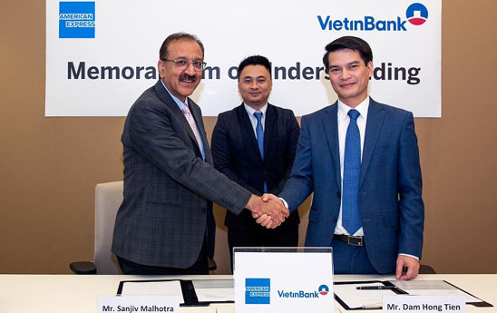 VietinBank mở rộng quy mô chấp nhận thẻ Amex tại Việt Nam