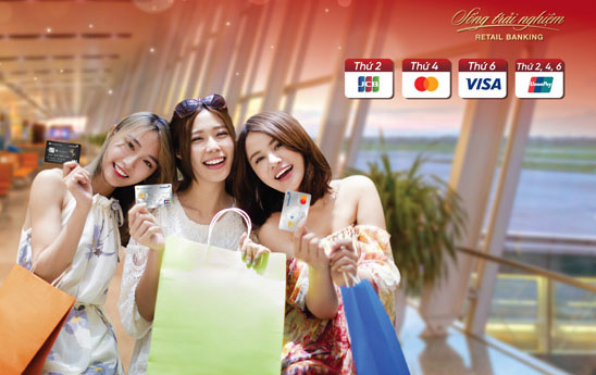 VietinBank ưu đãi chủ thẻ tín dụng quốc tế