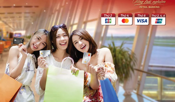 VietinBank ưu đãi chủ thẻ tín dụng quốc tế