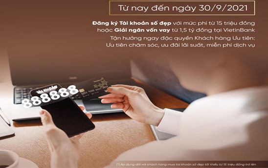 VietinBank ưu đãi “Định danh ưu tiên - Dẫn đầu trải nghiệm”