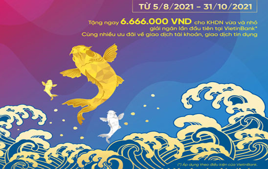 VietinBank ưu đãi lớn dành cho doanh nghiệp SME