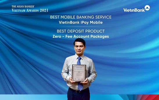 VietinBank nhận 2 giải thưởng quốc tế uy tín về Ngân hàng Bán lẻ