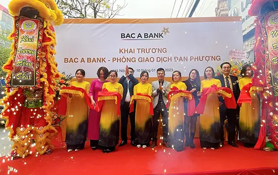 Bac A Bank Hoài Đức khai trương Phòng giao dịch Đan Phượng