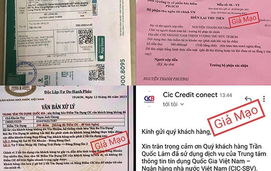 Cảnh báo: Mạo danh CIC để lừa nâng điểm tín dụng