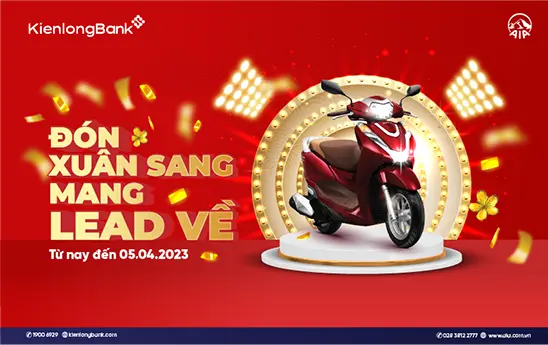 Cùng KienlongBank “Đón xuân sang - Mang Lead về”