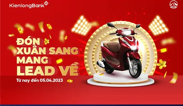 Cùng KienlongBank “Đón xuân sang - Mang Lead về”