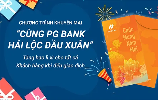 Cùng PG Bank hái lộc đầu xuân