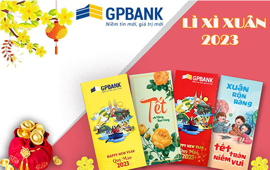 GPBank triển khai chương trình "Lì xì Xuân 2023"