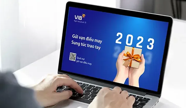 Nhận ngay hàng ngàn giải thưởng tiền mặt khi giao dịch tại VIB dịp Tết 2023