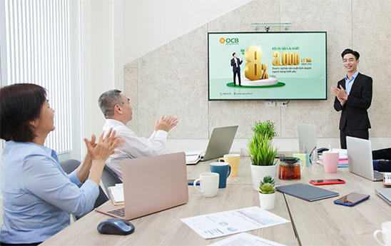 OCB triển khai gói 3.000 tỷ đồng lãi suất ưu đãi dành cho doanh nghiệp chỉ từ 8%