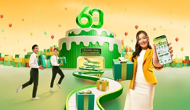 Vietcombank triển khai “Tuần lễ sinh nhật - Giao dịch là có quà”