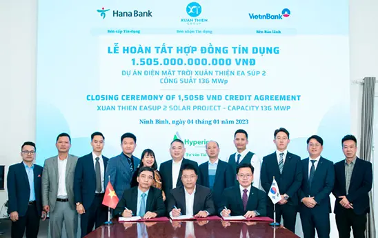 VietinBank Đống Đa, Tập đoàn Xuân Thiện và Keb Hana Bank tài trợ tín dụng 1.505 tỷ đồng