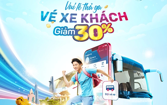 VietinBank iPay Mobile giảm giá tới 30% cho khách hàng đặt vé xe khách