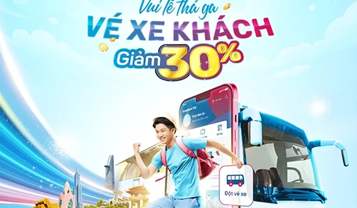 VietinBank iPay Mobile giảm giá tới 30% cho khách hàng đặt vé xe khách