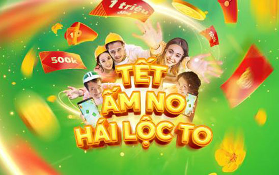 Bắt lộc lì xì, đón Tết ấm no cùng FE CREDIT