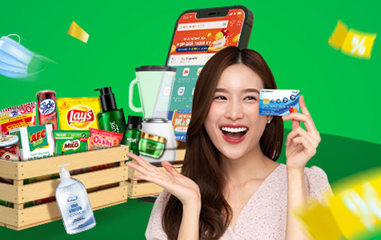 Chủ thẻ FE CREDIT nhận ưu đãi khi mua sắm