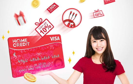 Chủ thẻ Home Credit Việt Nam nhận ưu đãi giảm giá tại các sàn thương mại điện tử
