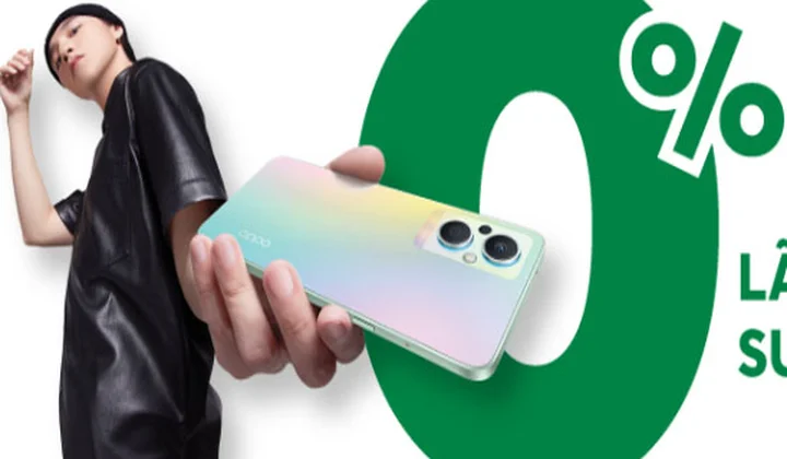 FE CREDIT cho vay trả góp lãi suất 0% mua OPPO Reno7