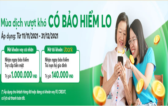 FE CREDIT khuyến mại khách hàng vay tiêu dùng