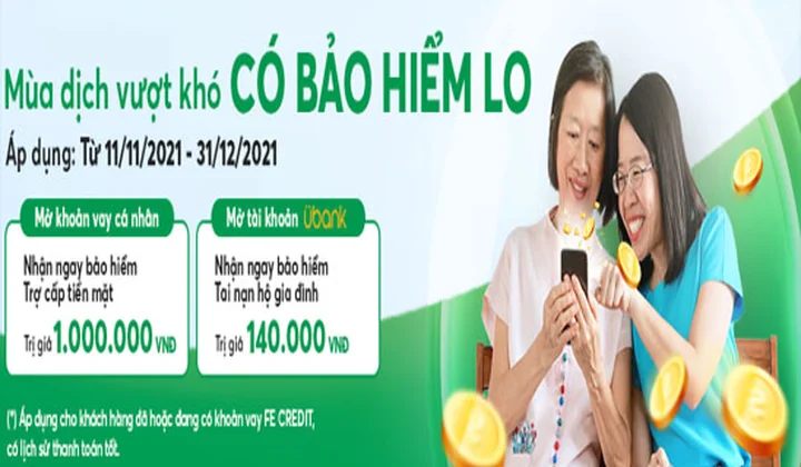 FE CREDIT khuyến mại khách hàng vay tiêu dùng