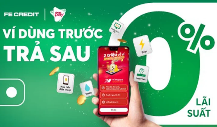 FE CREDIT liên kết cùng ViettelPay cấp hạn mức chi tiêu trên ứng dụng