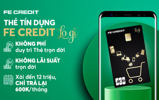 FE CREDIT ra mắt thẻ tín dụng FE CREDIT LOGÌ