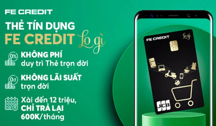 FE CREDIT ra mắt thẻ tín dụng FE CREDIT LOGÌ