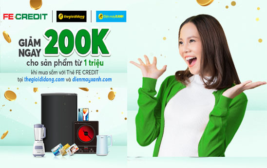 FE Credit ưu đãi khách hàng mới mở ví SmartPay
