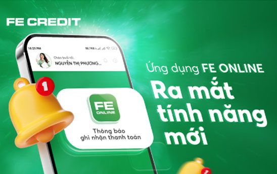 FE Online mở thêm tính năng thông báo ghi nhận thông tin thanh toán