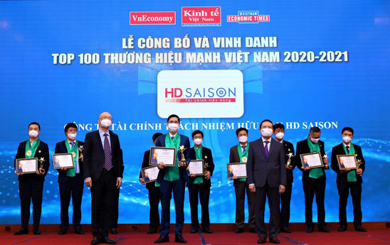 HD SAISON được tôn vinh Thương hiệu Mạnh Việt Nam