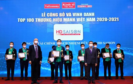HD SAISON được tôn vinh Thương hiệu Mạnh Việt Nam