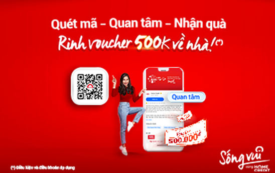Home Credit dành nhiều quà tặng cho khách hàng