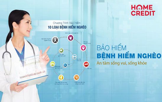 Home Credit triển khai bảo hiểm bệnh hiểm nghèo