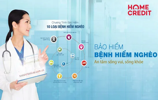 Home Credit triển khai bảo hiểm bệnh hiểm nghèo