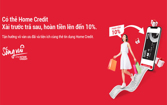 Home Credit vừa cho ra mắt sản phẩm Thẻ tín dụng mới