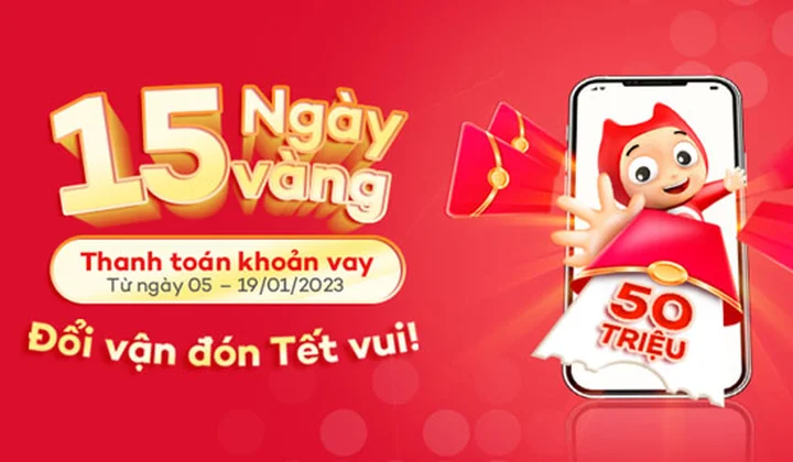 Khách hàng thanh toán khoản vay của Home Credit Việt Nam có cơ hội nhận tới 50 triệu đồng