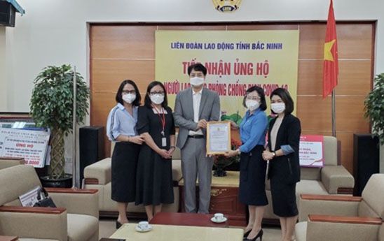 Lotte Finance hỗ trợ người lao động Bắc Ninh vượt qua Covid-19