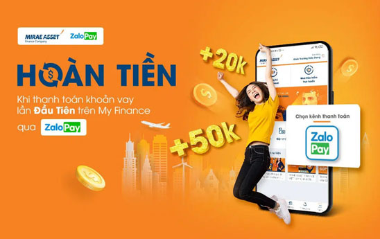 MAFC ưu đãi thanh toán khoản vay qua ZaloPay