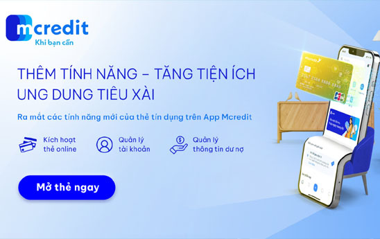 Mcredit ra mắt hàng loạt tính năng quản lý “một chạm” tiện lợi
